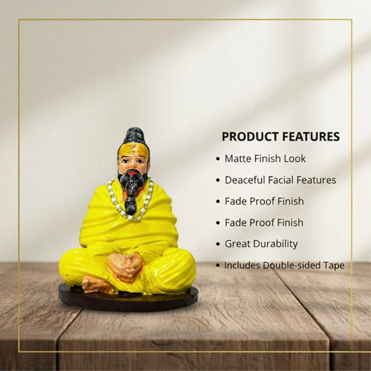 Premananda Ji Maharaj Idol (4.5 Inch): Divine Guidance for Your Home, Car & Workspace