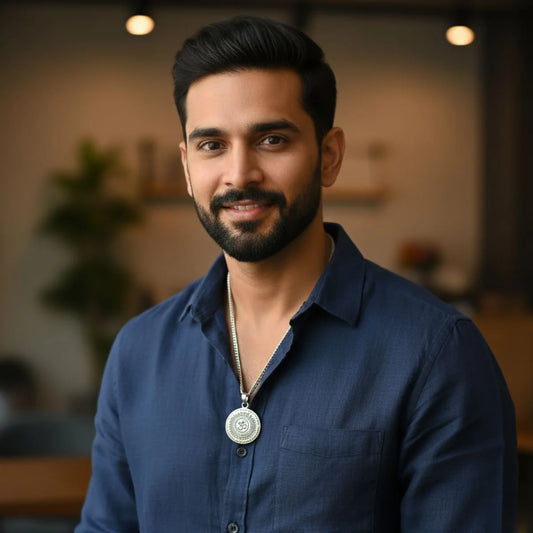 OM Mantra Stainless Steel Pendant: Daily Protection, Peace & Divine Energy