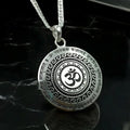 OM Mantra Stainless Steel Pendant: Daily Protection, Peace & Divine Energy