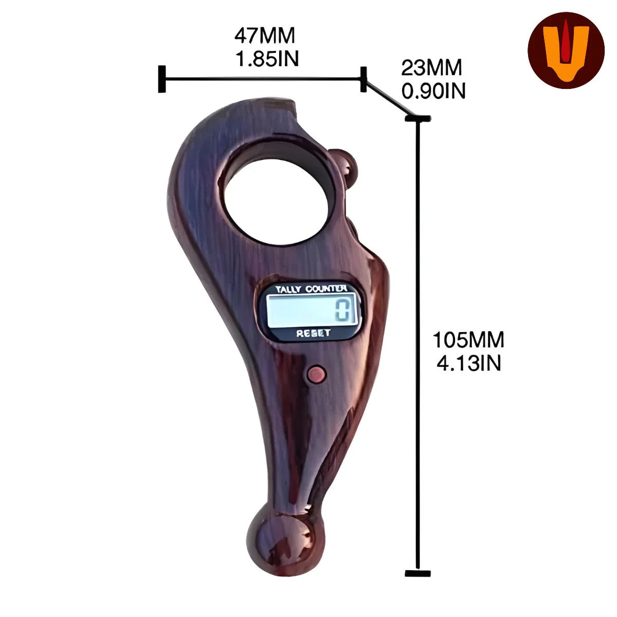 Manual Finger Rotating Digital Tally Counter: 5-Channel, No-Battery, Easy Counting Machine 🔢👍