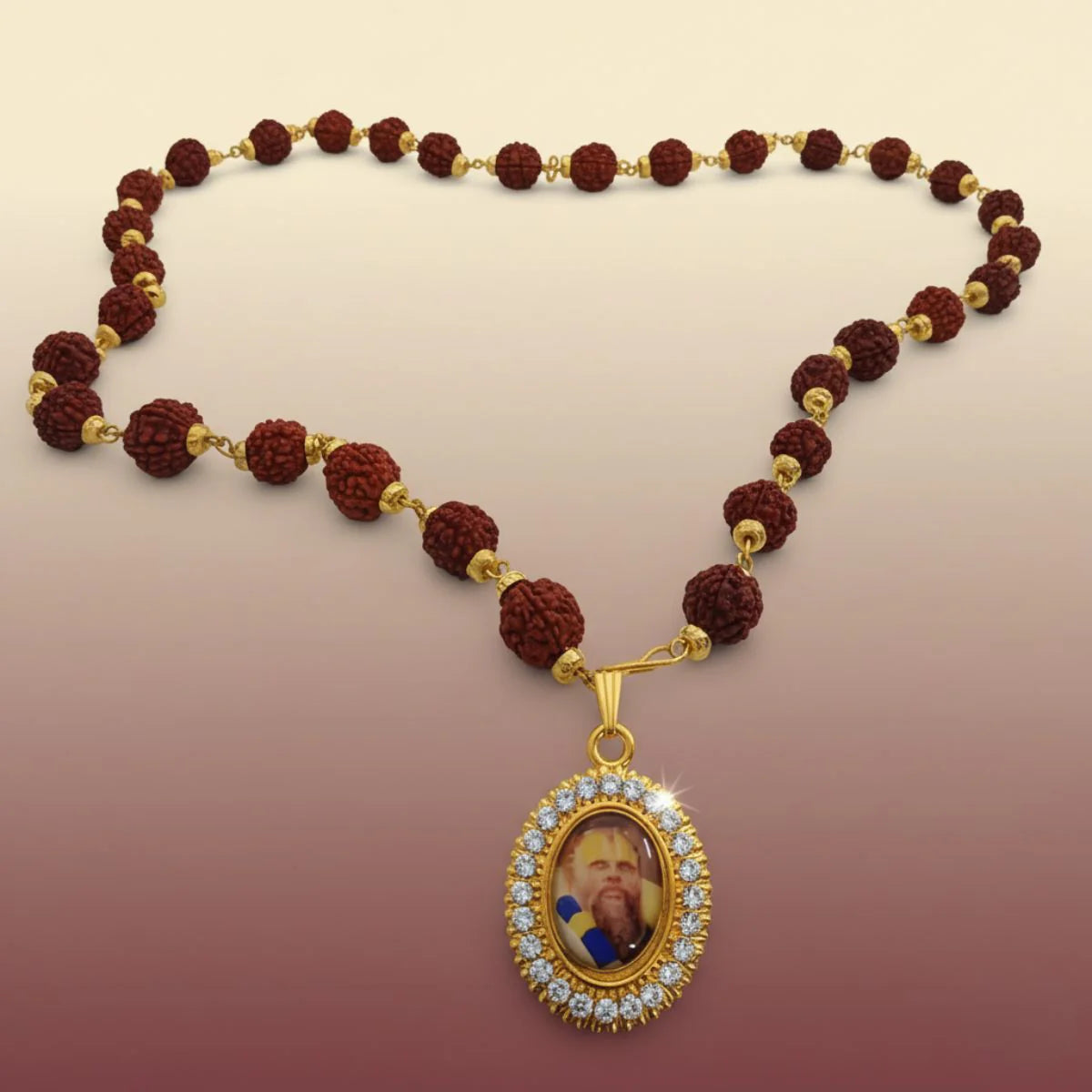 Premanandji Maharaj Energized Rudraksha Mala: For Peace, Protection & Daily Divine Blessings