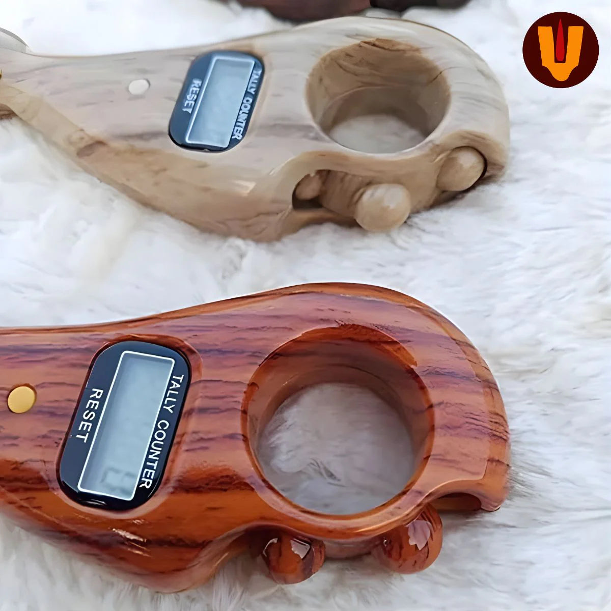 Manual Finger Rotating Digital Tally Counter: 5-Channel, No-Battery, Easy Counting Machine 🔢👍