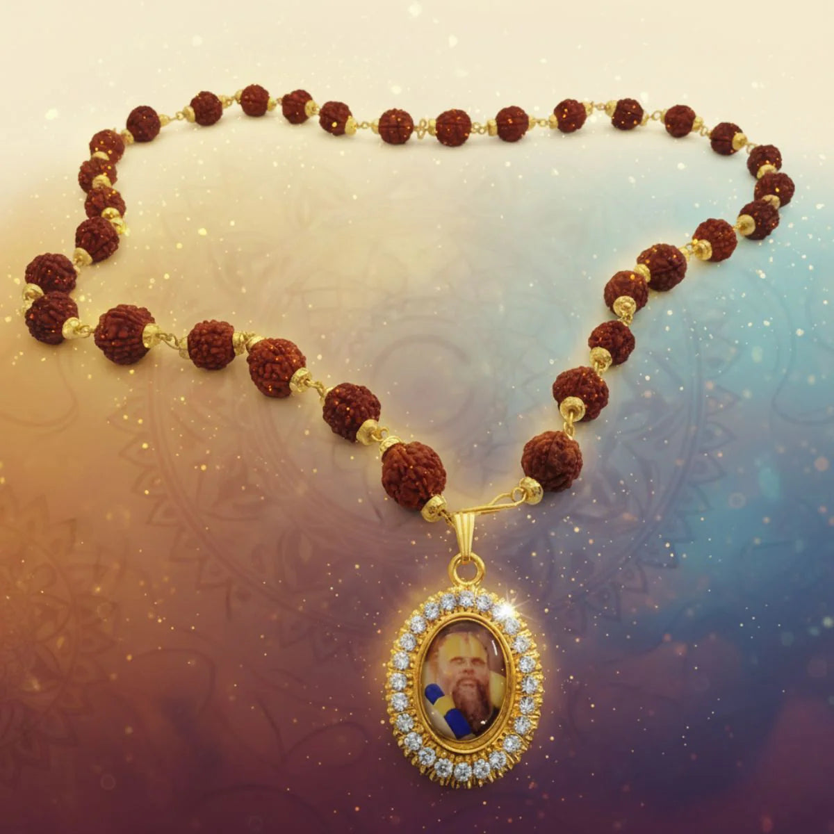 Premanandji Maharaj Energized Rudraksha Mala: For Peace, Protection & Daily Divine Blessings