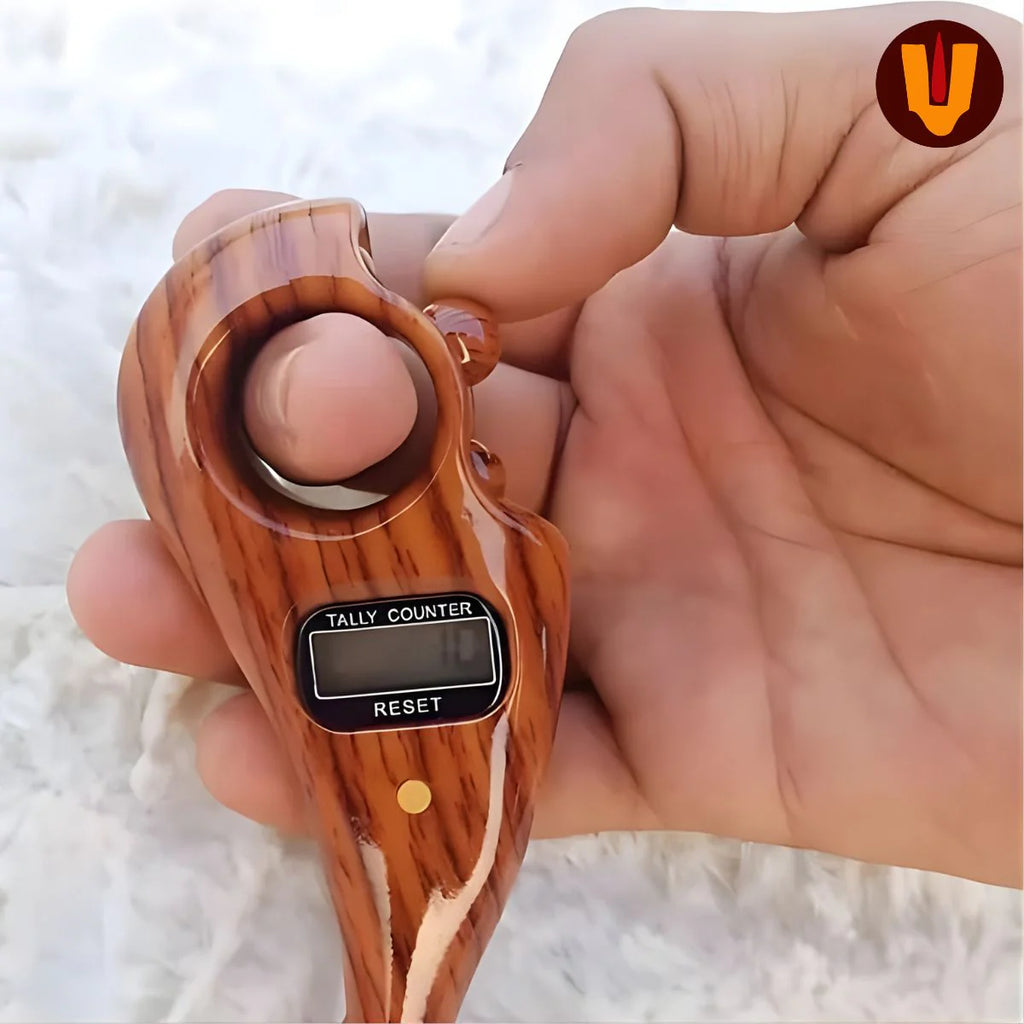 Manual Finger Rotating Digital Tally Counter: 5-Channel, No-Battery, Easy Counting Machine 🔢👍