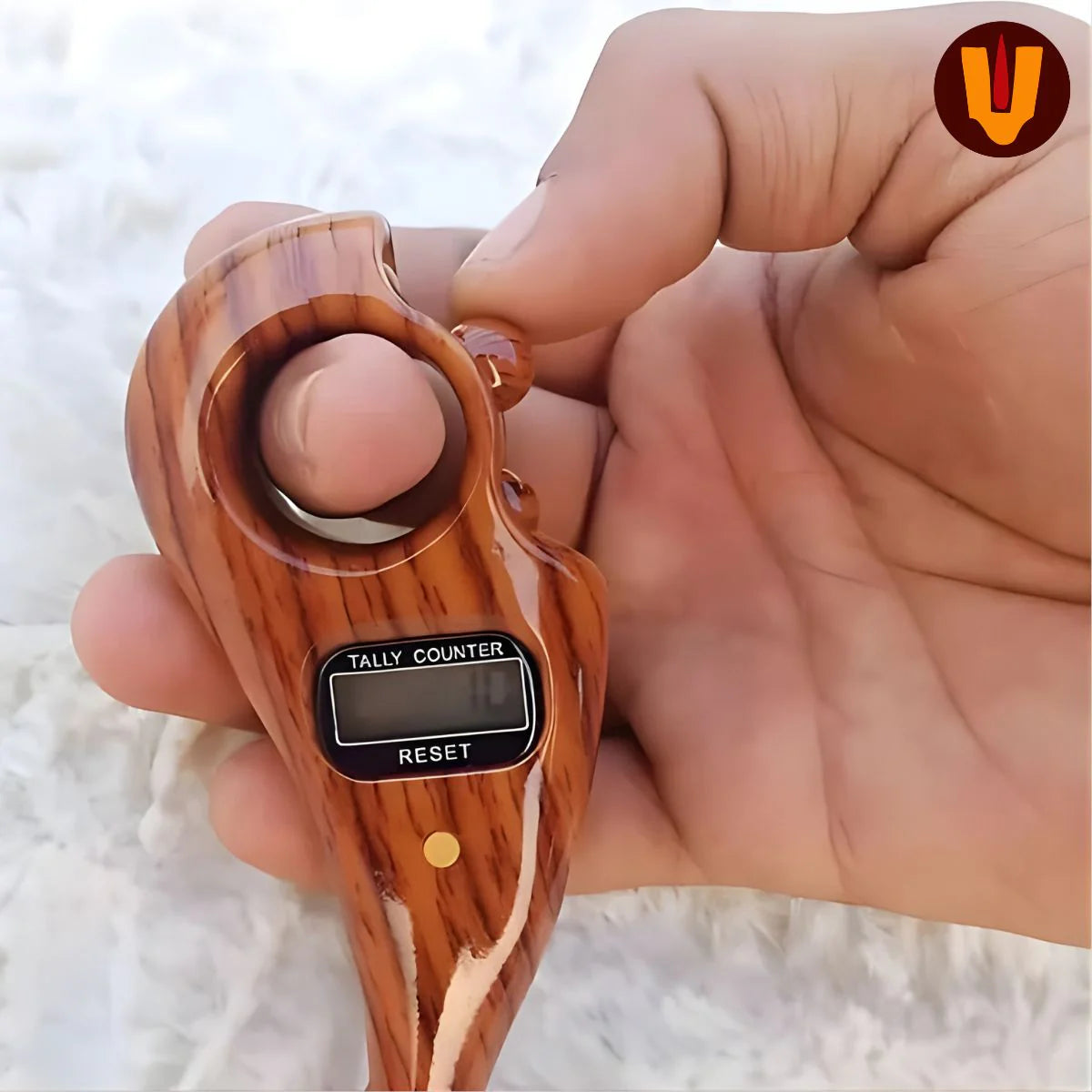 Manual Finger Rotating Digital Tally Counter: 5-Channel, No-Battery, Easy Counting Machine 🔢👍