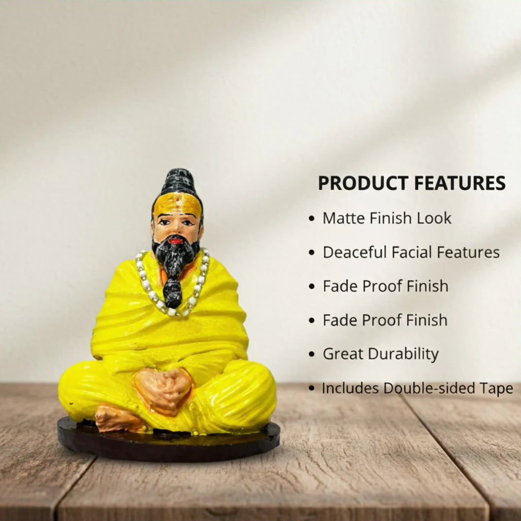 Premananda Ji Maharaj Idol (4.5 Inch): Divine Guidance for Your Home, Car & Workspace